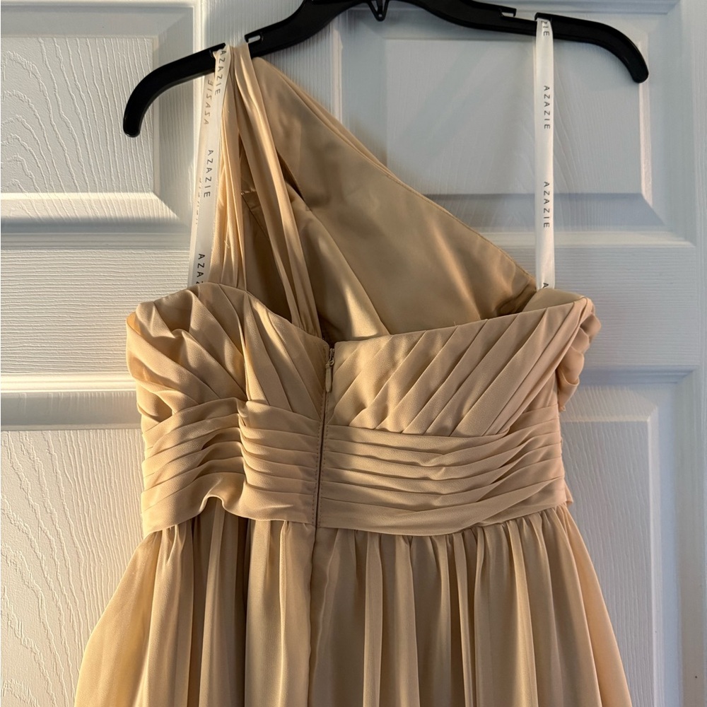 Azazie Molly Dress Champagne